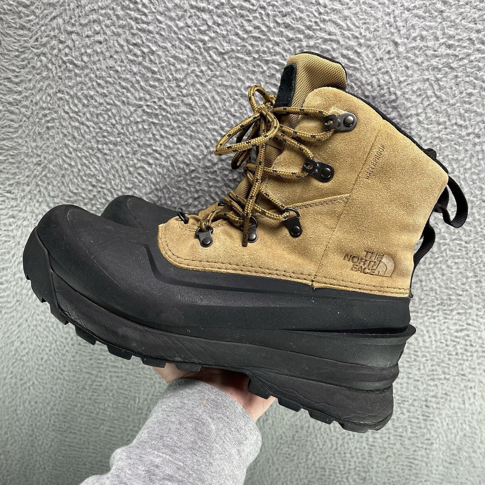 The North Face Heatseeker Winter Boots Mens 9.5 Tan Insulated Outdoors Snow - Picture 4 of 11
